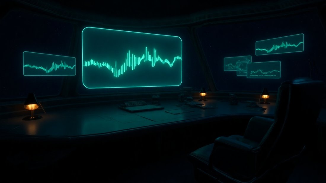 S02 — Funkpult, Wellenform verklingt