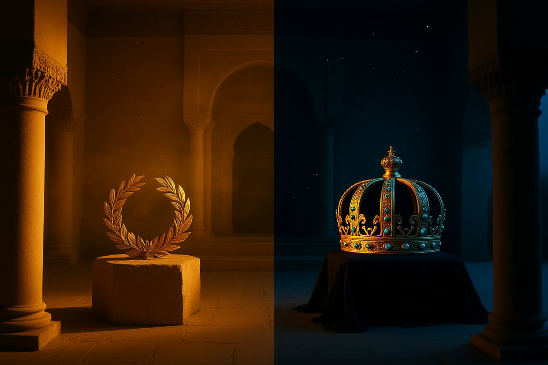 Shot 31 · Two Crowns – Freedom vs. Tyranny