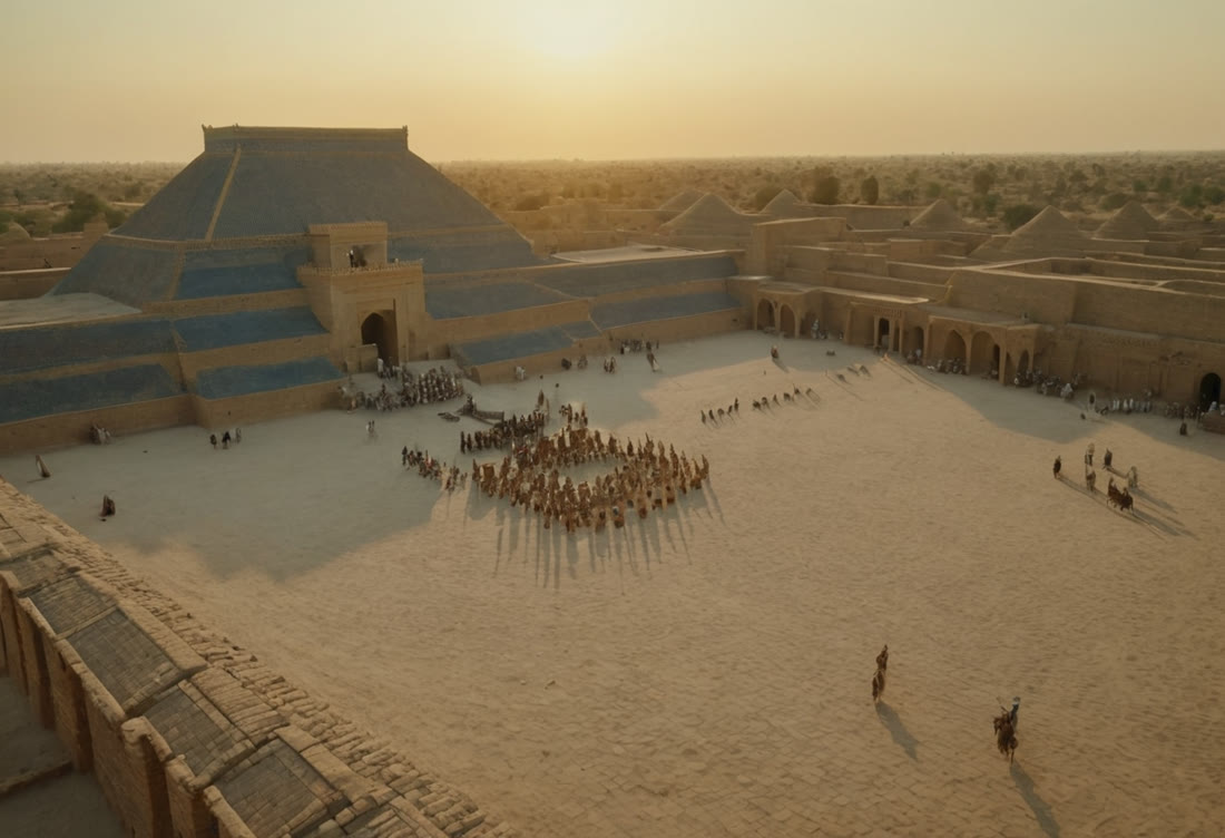Schauplatz: Babylon und Susa beugen sich