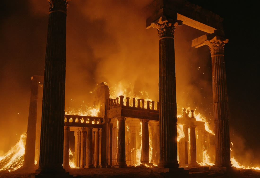 Schauplatz: Persepolis in Flammen