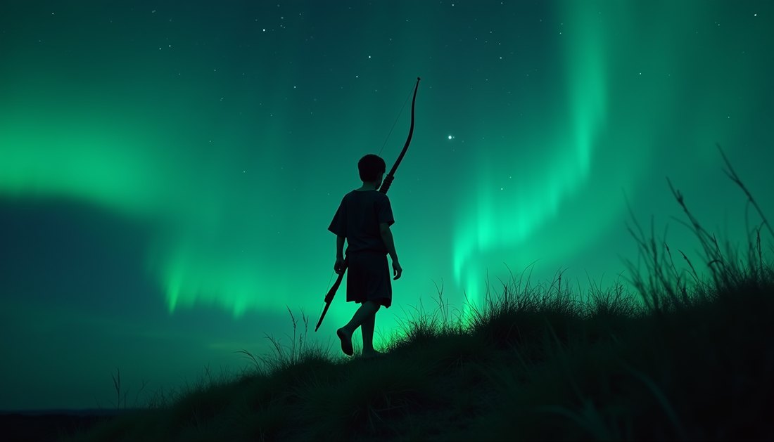 Shot 57 · A boy walks north
