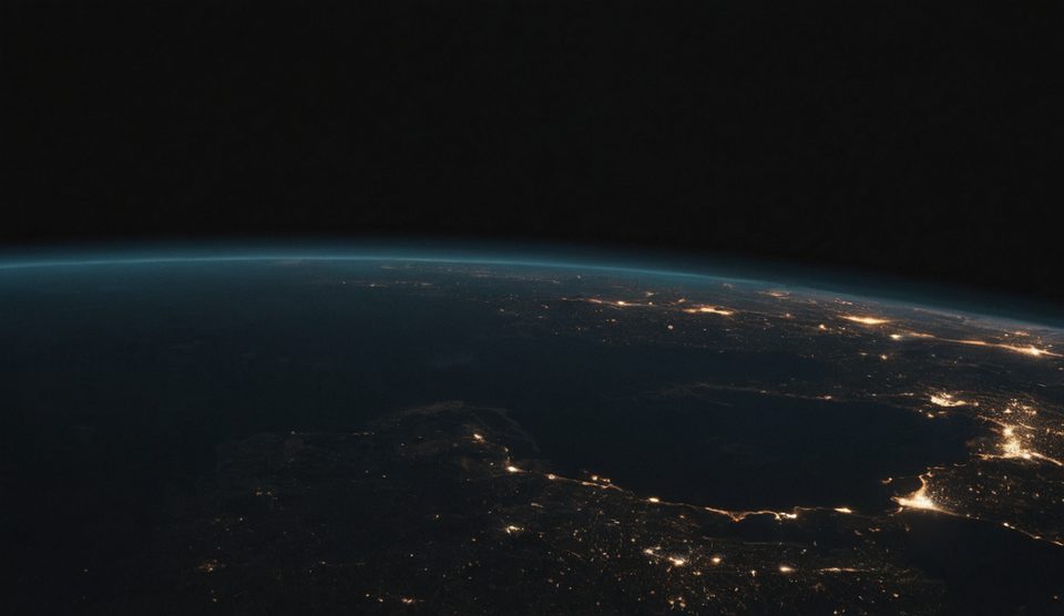 Shot 39 · 3:56 · Schlafende Wiege — Erde bei Nacht aus dem Orbit