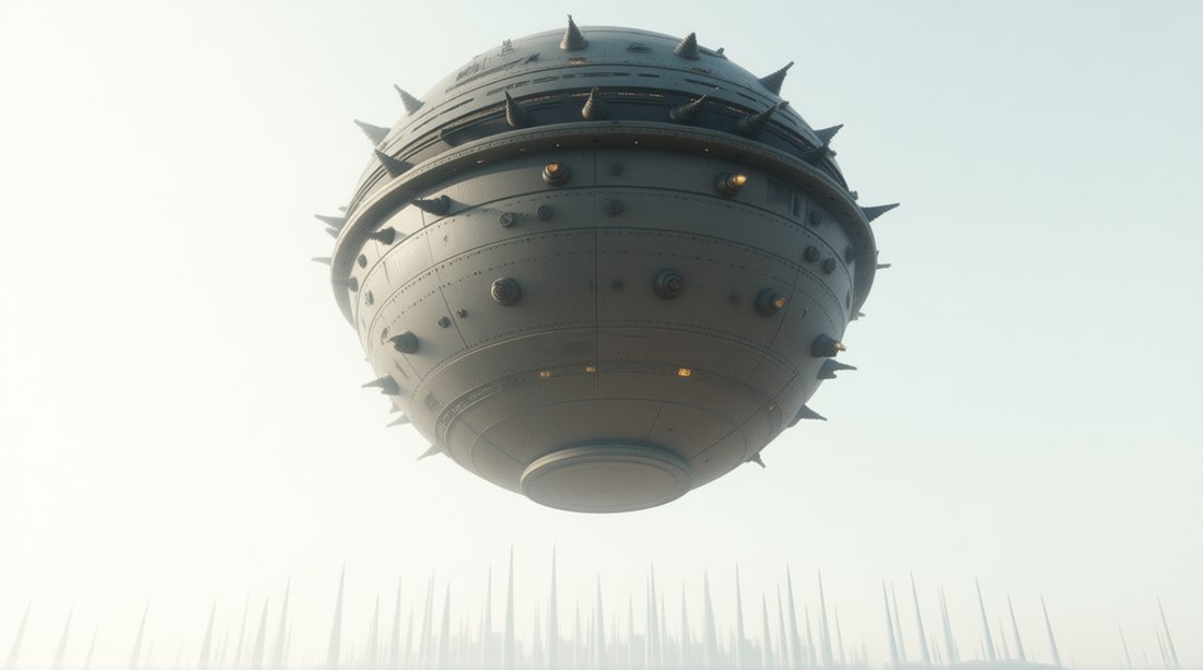 S013 &mdash; Das Schiff steigt auf, die Stadt wird klein darunter