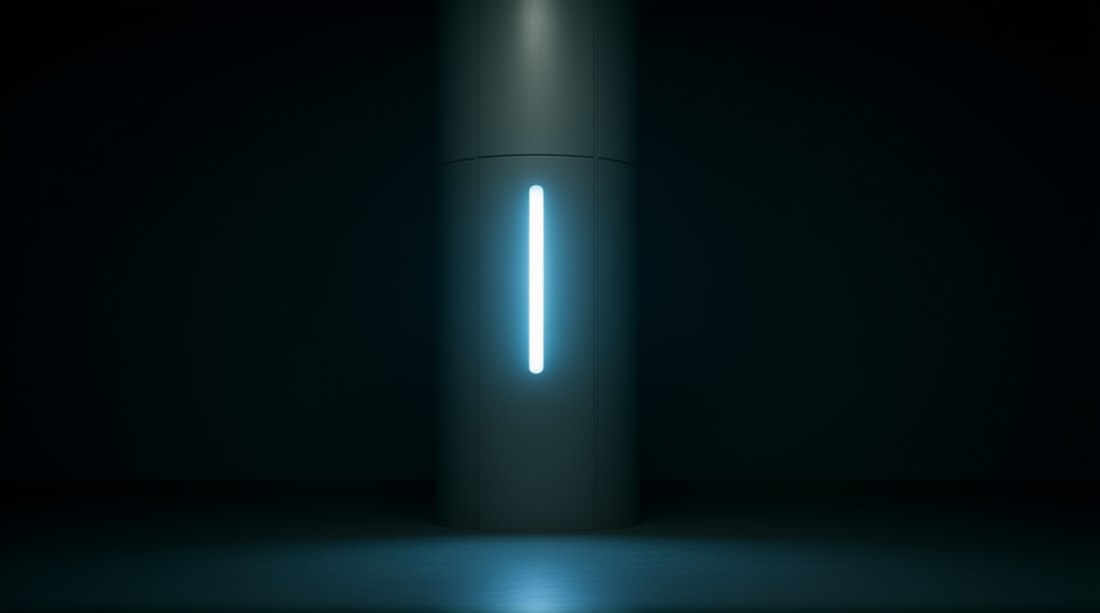 S036 &mdash; Das Physiotron, die S&auml;ule von vorn