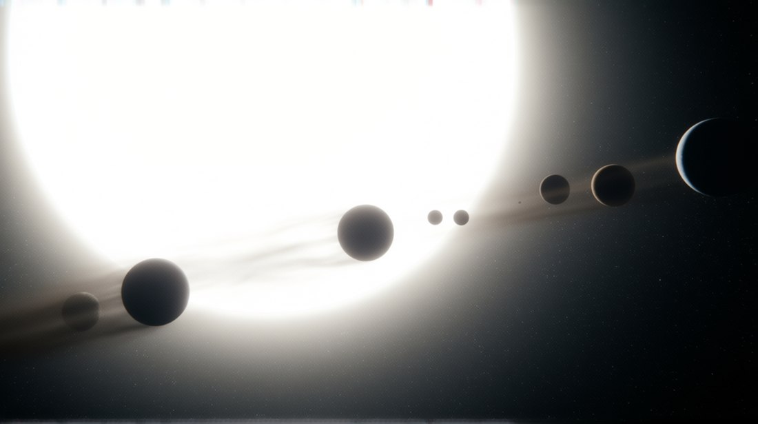 S111 &mdash; Die Wega bl&auml;ht sich auf, das System im Gegenlicht
