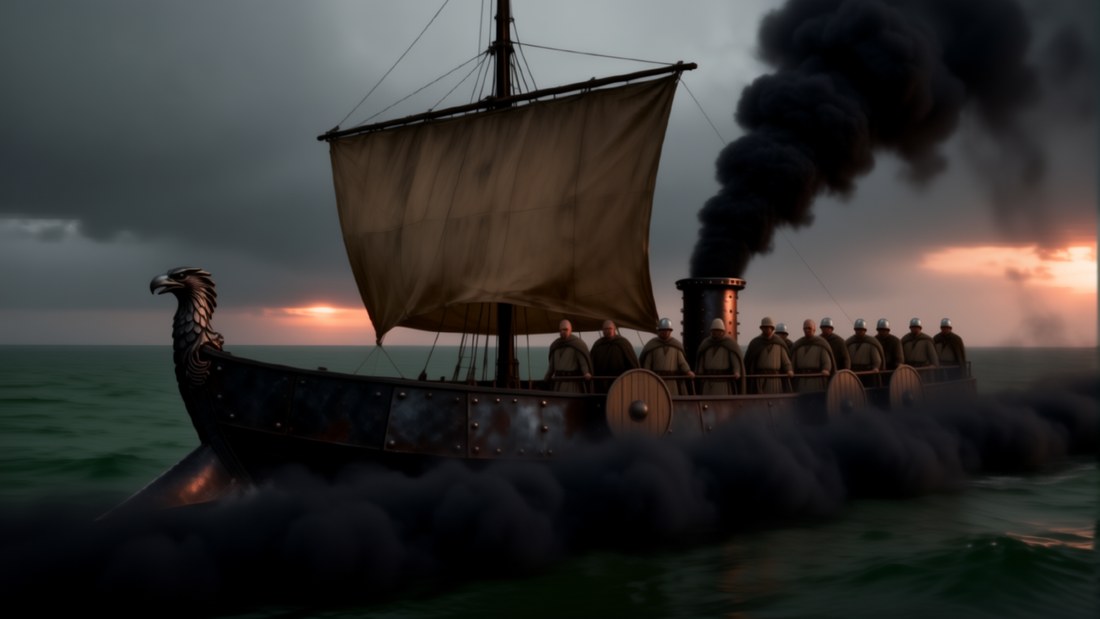 DER ADLER DES K&Ouml;NIGS! Schwarzer Rauch auf See!