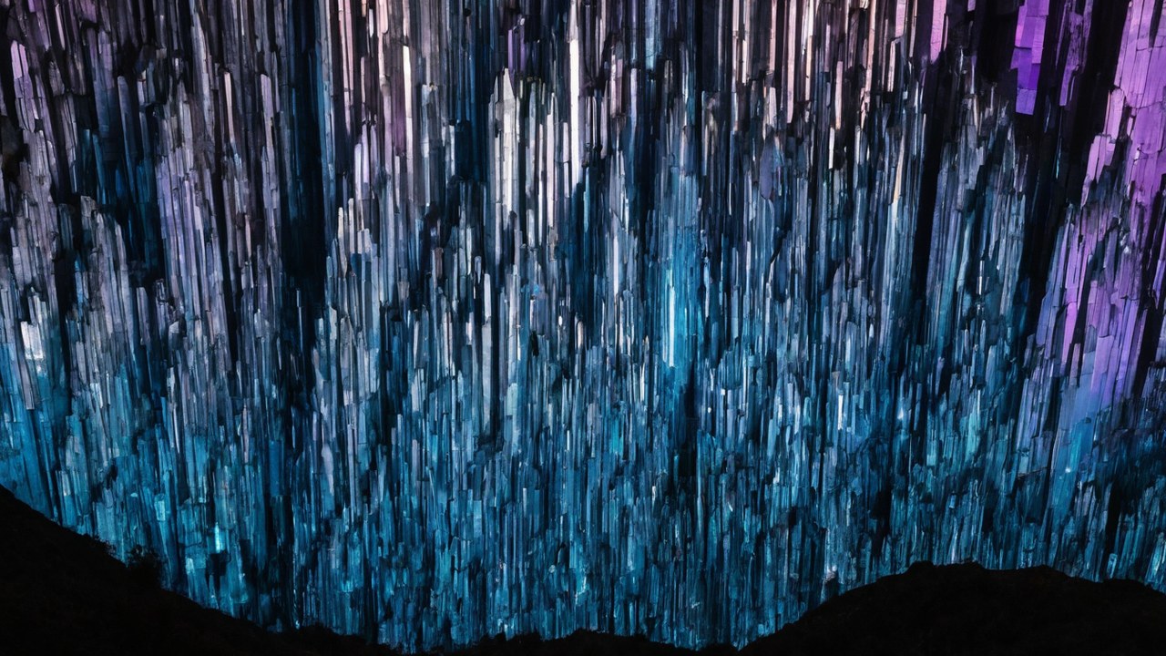 Die Kristallwand eines Portuu-Schiffs
