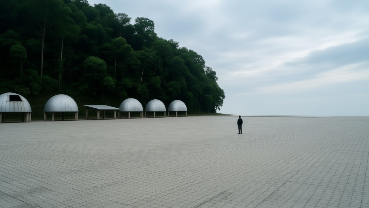 Der Platz von Ambur-Karbush