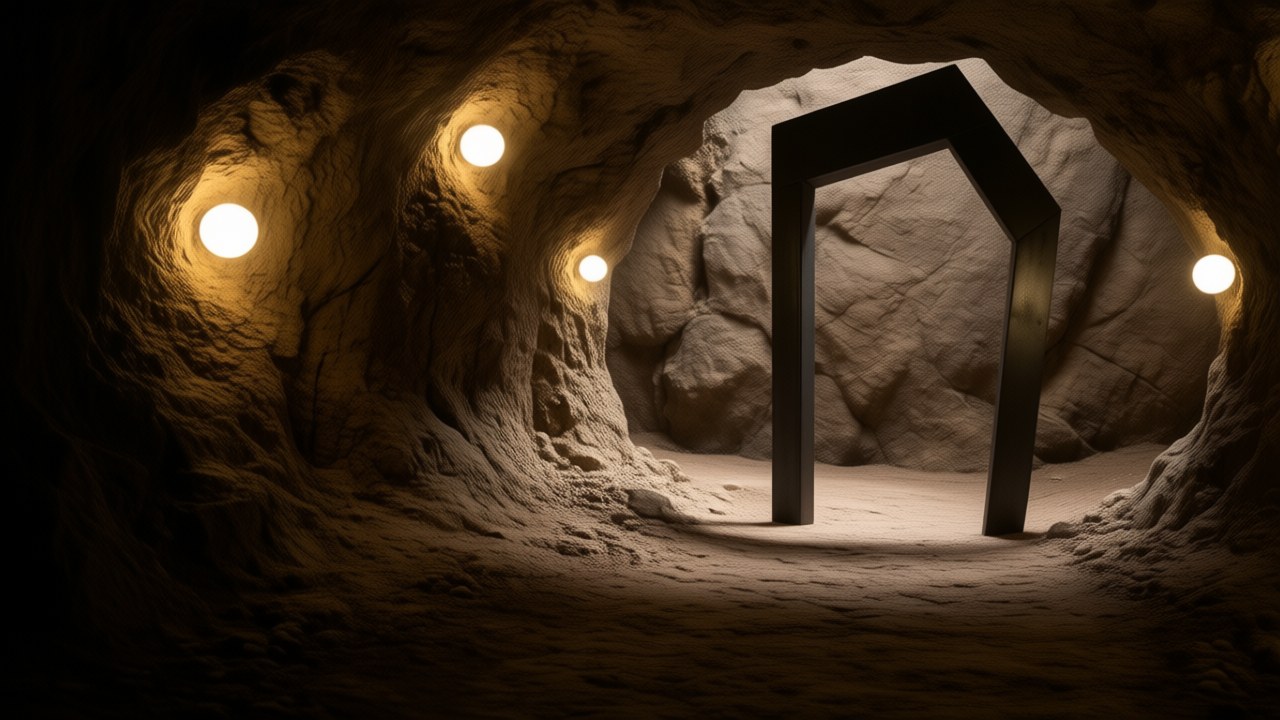Das Tor in der leeren H&ouml;hle