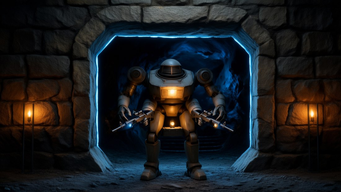 T099 &mdash; Der Roboter h&auml;lt Wache
