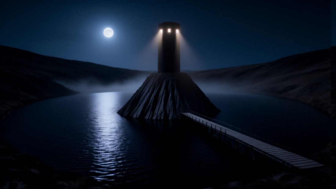 Refrain 3 &middot; Der schwarze Turm bei Nacht