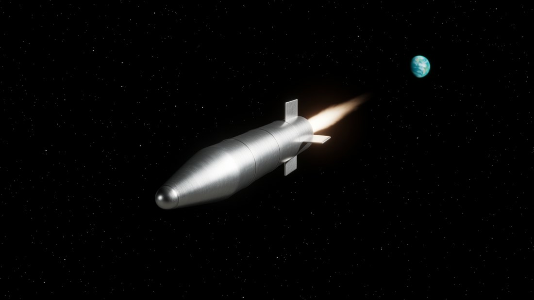 T022 — Die Rakete im All
