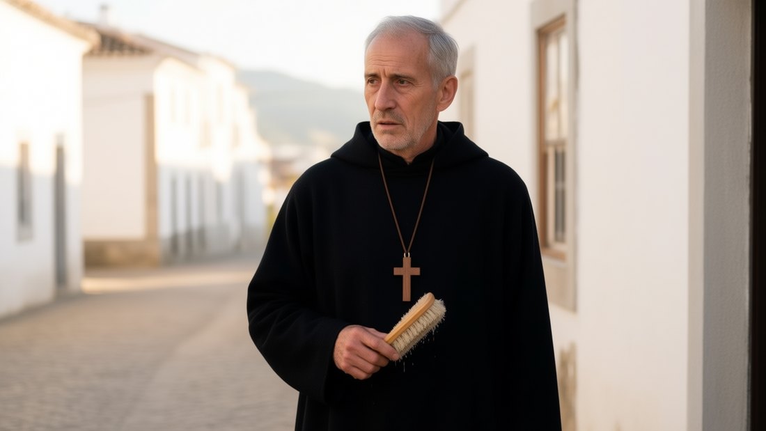 K015 &mdash; Strophe 1 &ndash; Almeria: &bdquo;By day we scrub the streets beside the priest&ldquo;