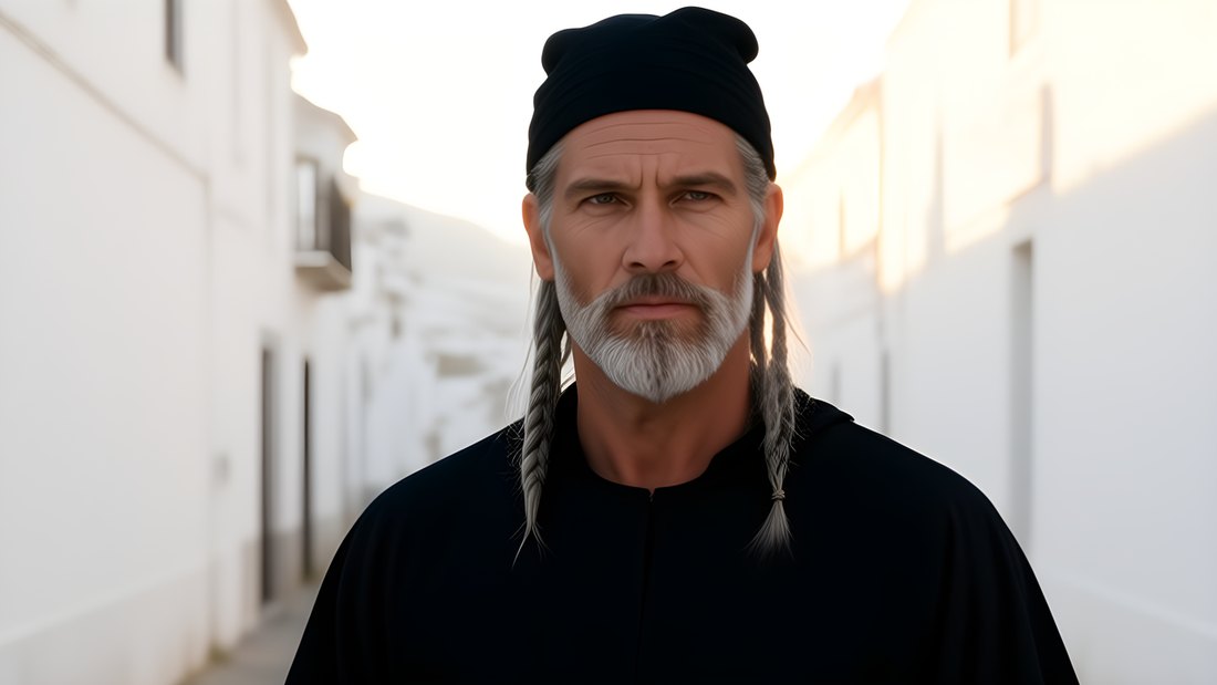 K016 &mdash; Strophe 1 &ndash; Almeria: &bdquo;And my iron hounds hunt the rats The town breathes again, he&ldquo;