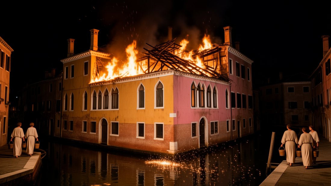 K044 &mdash; Strophe 4 &ndash; ALEXANDRAS Sicht: &bdquo;The house next door caught fire&ldquo;