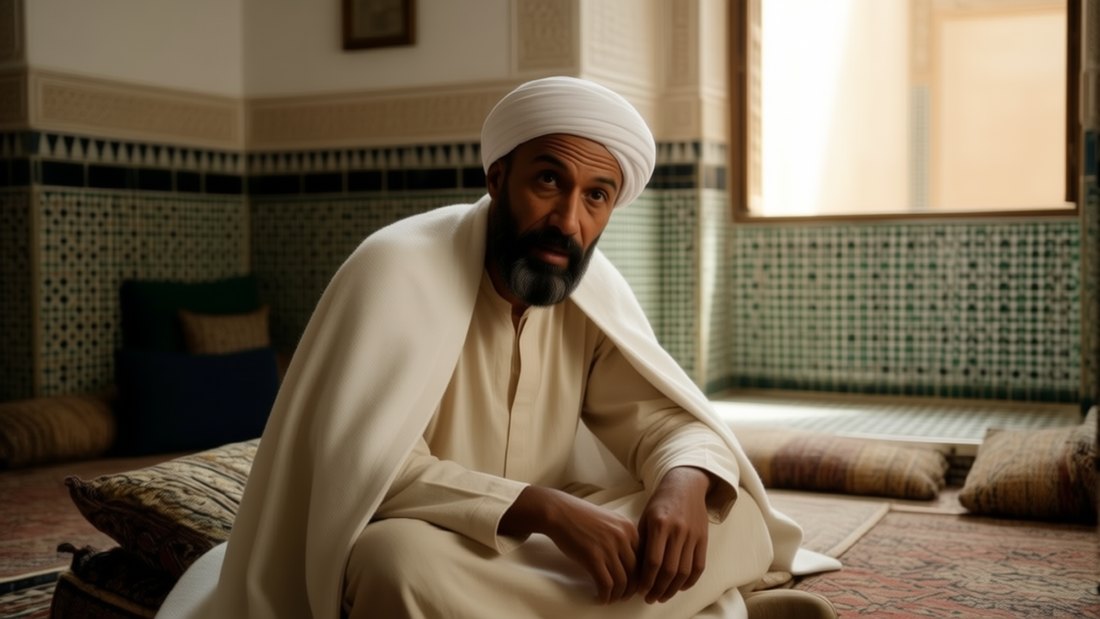 K062 &mdash; Br&uuml;cke &ndash; Fes und Ibn Battuta: &bdquo;world and give him the world on a scroll he traces every roa&ldquo;