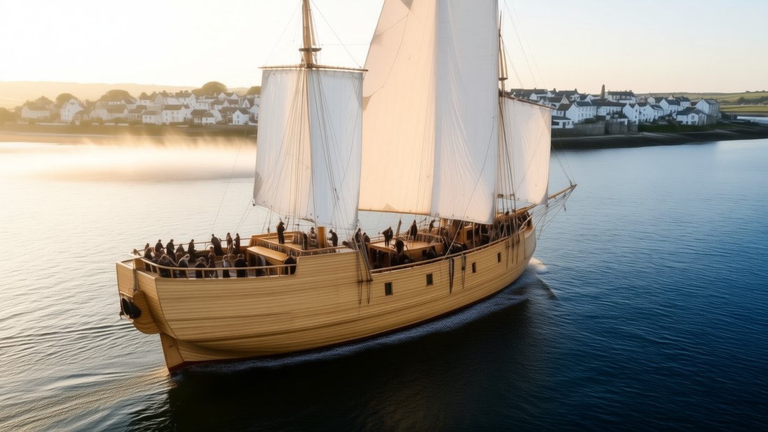 K004 &mdash; Intro &ndash; gesprochen an den Historiker: &bdquo;A ship with a life or a name.&ldquo;