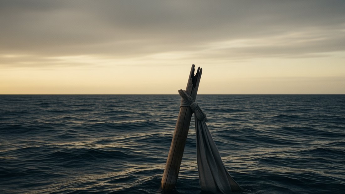 K032 &mdash; Refrain 2 &ndash; He came home first: &bdquo;The sea keeps every name&ldquo;