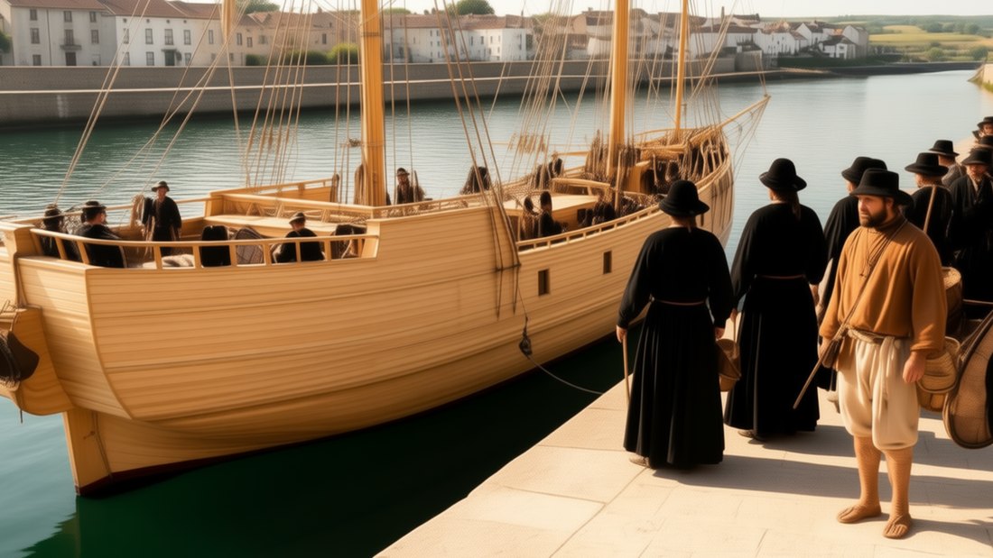 K065 &mdash; Strophe 5 &ndash; Sevilla, Abschied, VICTORIA: &bdquo;I sell my ship, I give my friends a house&ldquo;