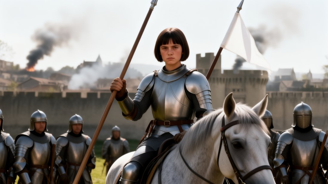K023 &mdash; Pre &ndash; Chorus - Orleans: &bdquo;A banner white as bone, a girl who does not flinch&ldquo;