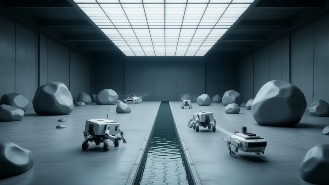 S007 &mdash; V1 &middot; Sand ins Gesicht, Simulation aus