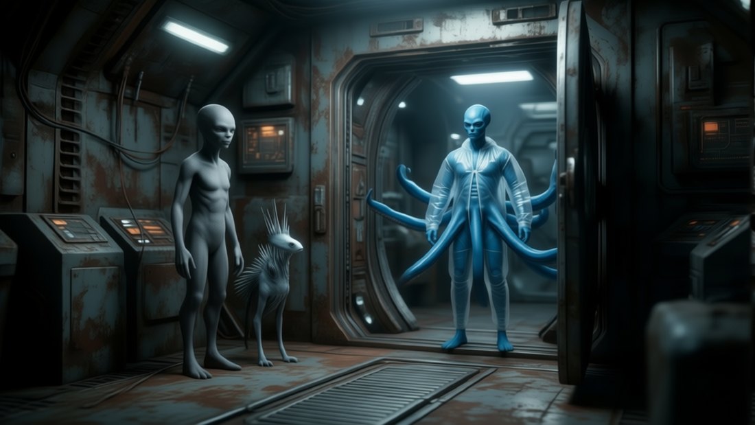 S090 &mdash; Outro &middot; ein Fremder dockt an Ajin