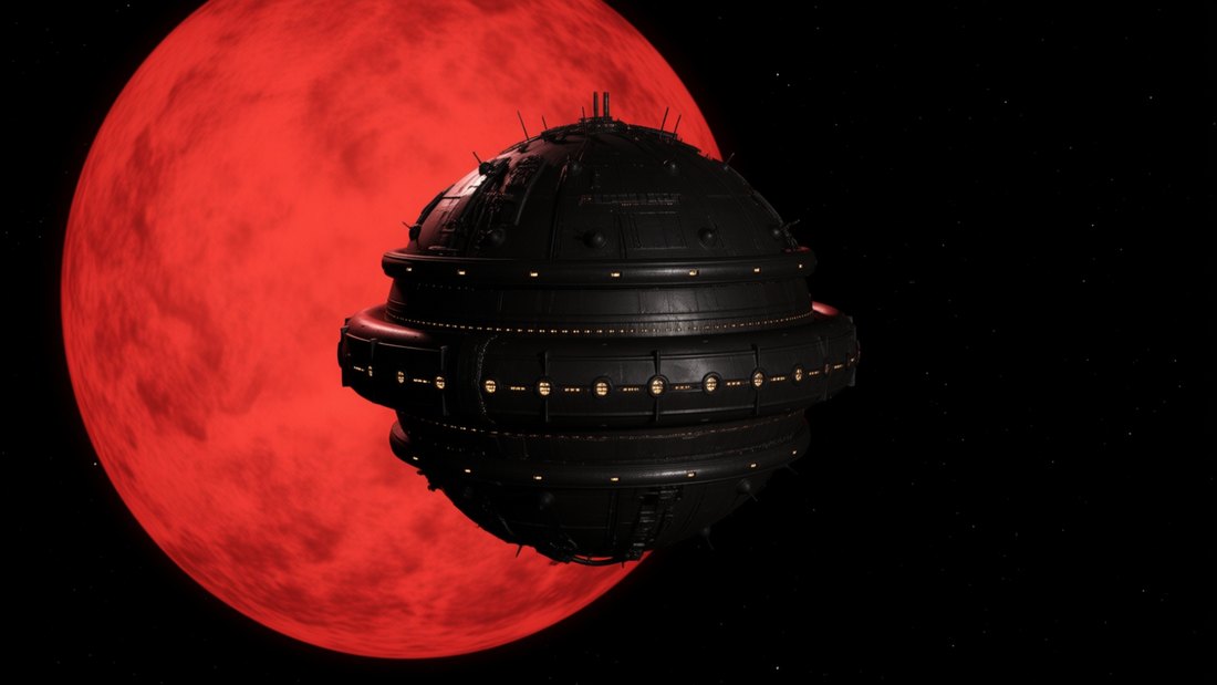 T001 &mdash; TITAN vor der roten Riesensonne