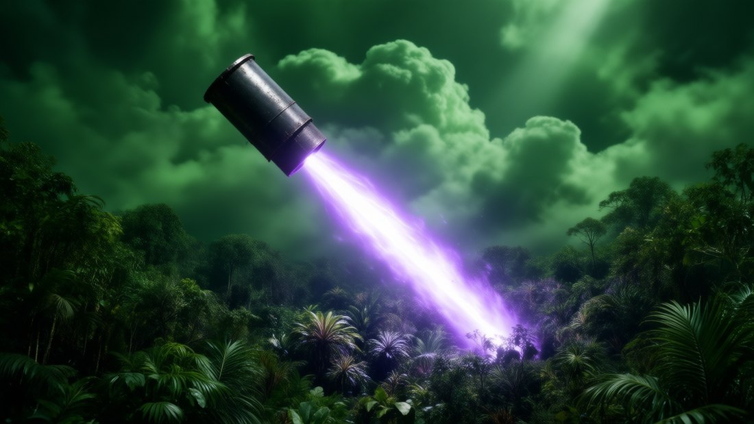 T047 — Die Bombe fällt